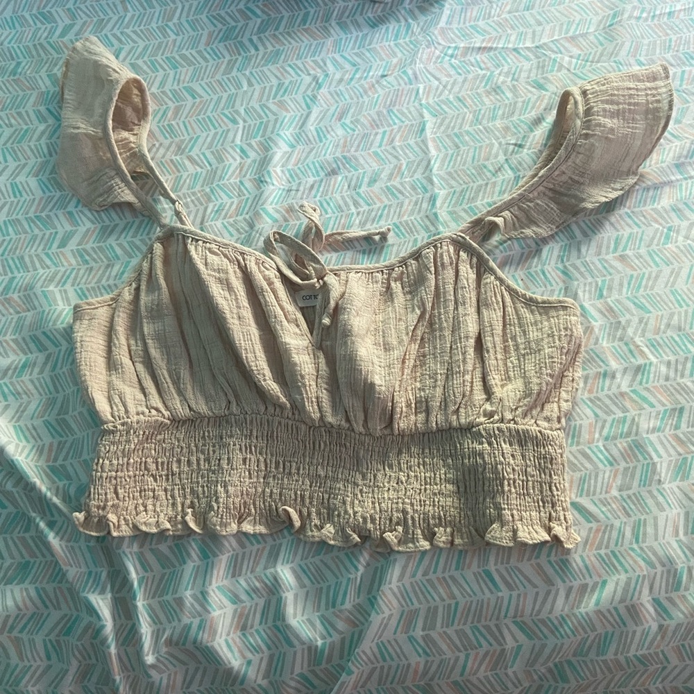 cute crop top blouse